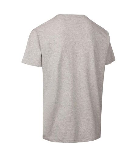 Mens Printed Casual T-shirt Grey Marl Trespass