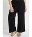 Pantalon fluide avec lin, effet naturel-1