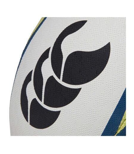 Ballon De Rugby Mentre Taille 5 Blanc Citron Vert Canterbury