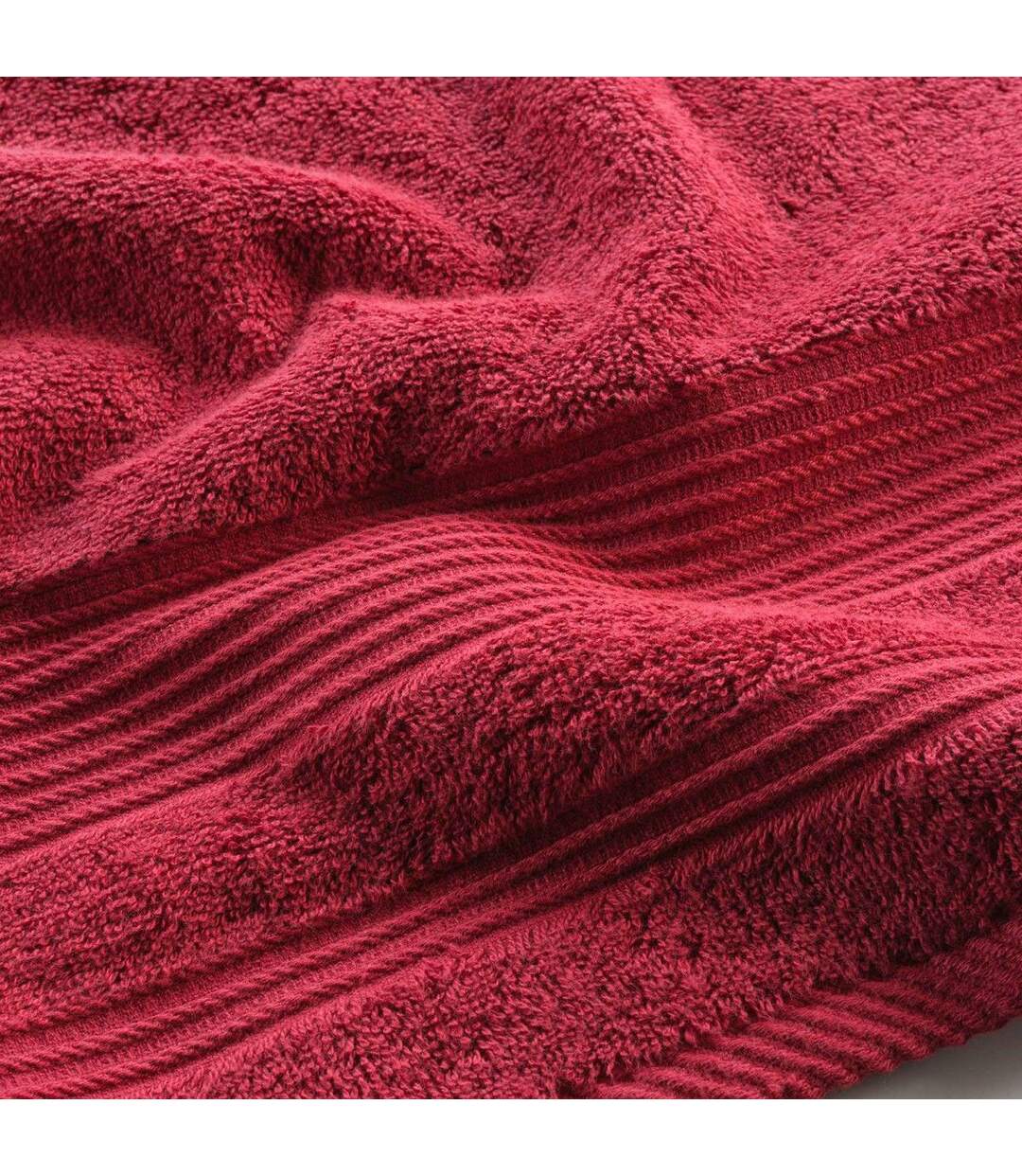 Drap de Douche Tendresse 70x130cm Rubis-2