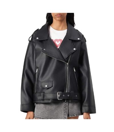 Veste oversize noire femme noisy may paulina - l