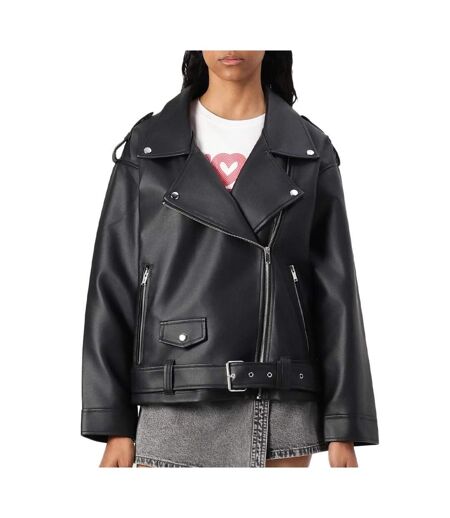 Veste oversize noire femme noisy may paulina - l