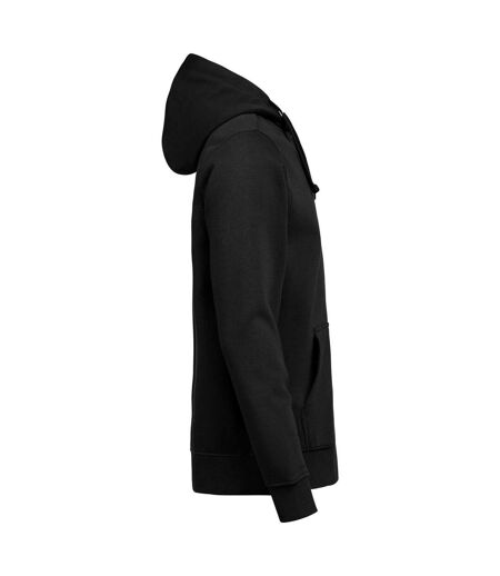 Unisex Adult Regular Full Zip Hoodie Black Untagged Movement