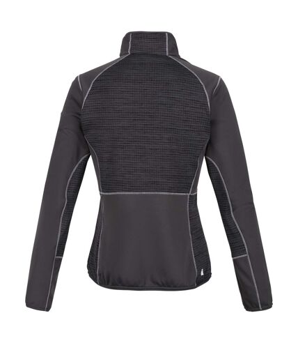Regatta Womens/Ladies Yare VII Marl Full Zip Soft Shell Jacket (Seal Grey) - UTRG8845