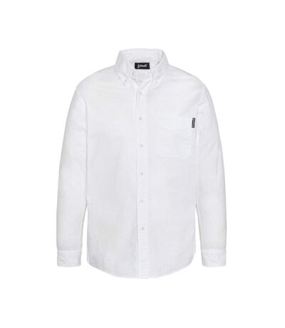 Chemise Blanche Homme Schott Oxford - L