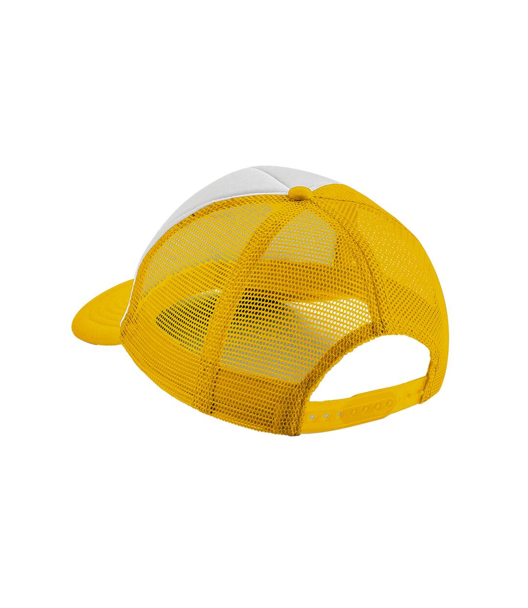 Casquette trucker adulte tournesol / blanc Beechfield-2