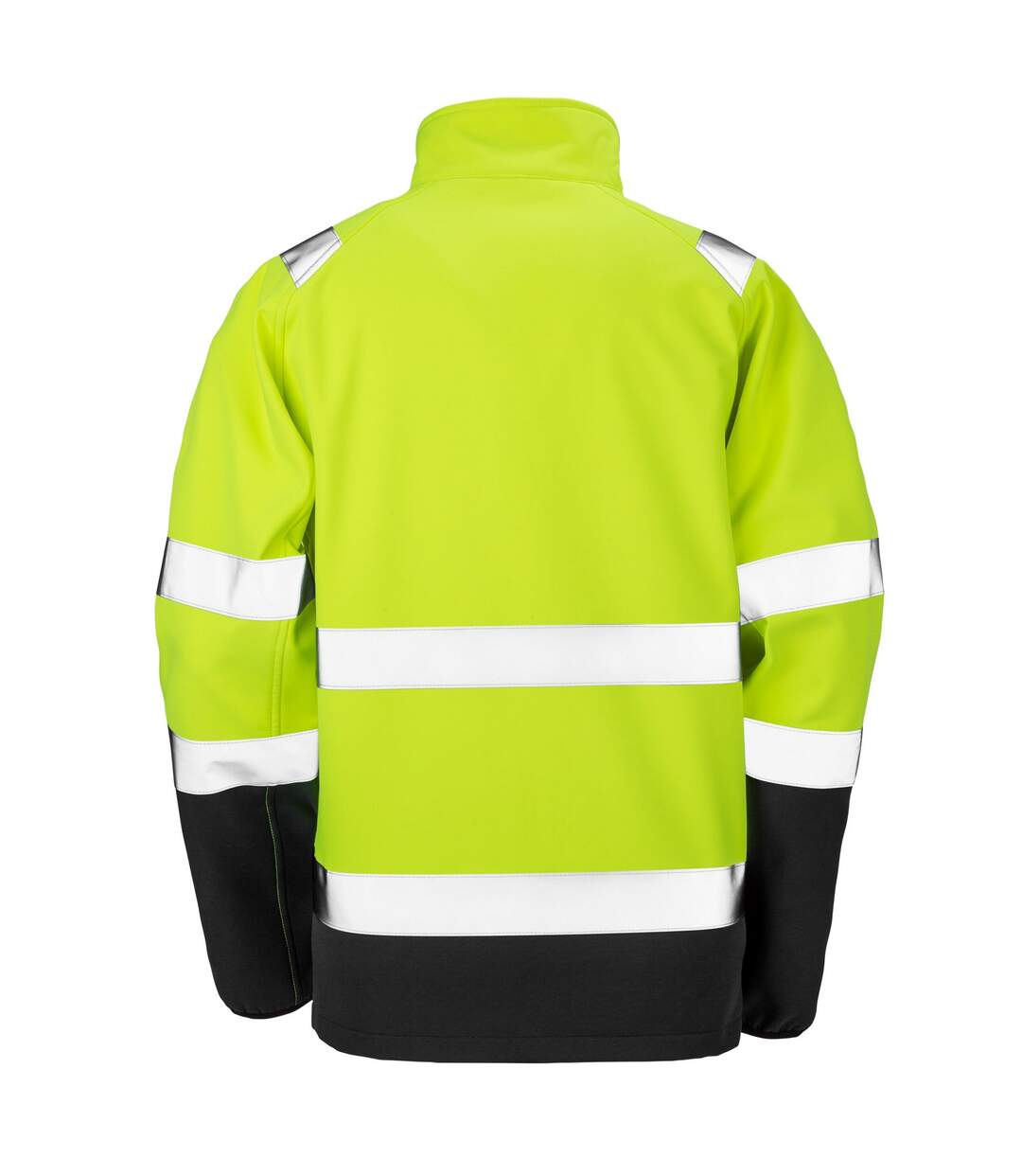 Veste softshell homme jaune fluo / noir SAFE-GUARD by Result-2