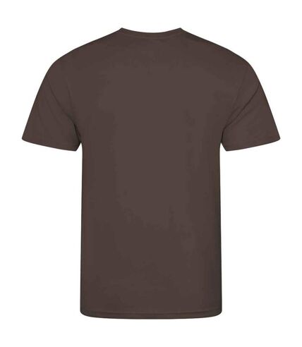 T-shirt homme marron foncé AWDis Cool