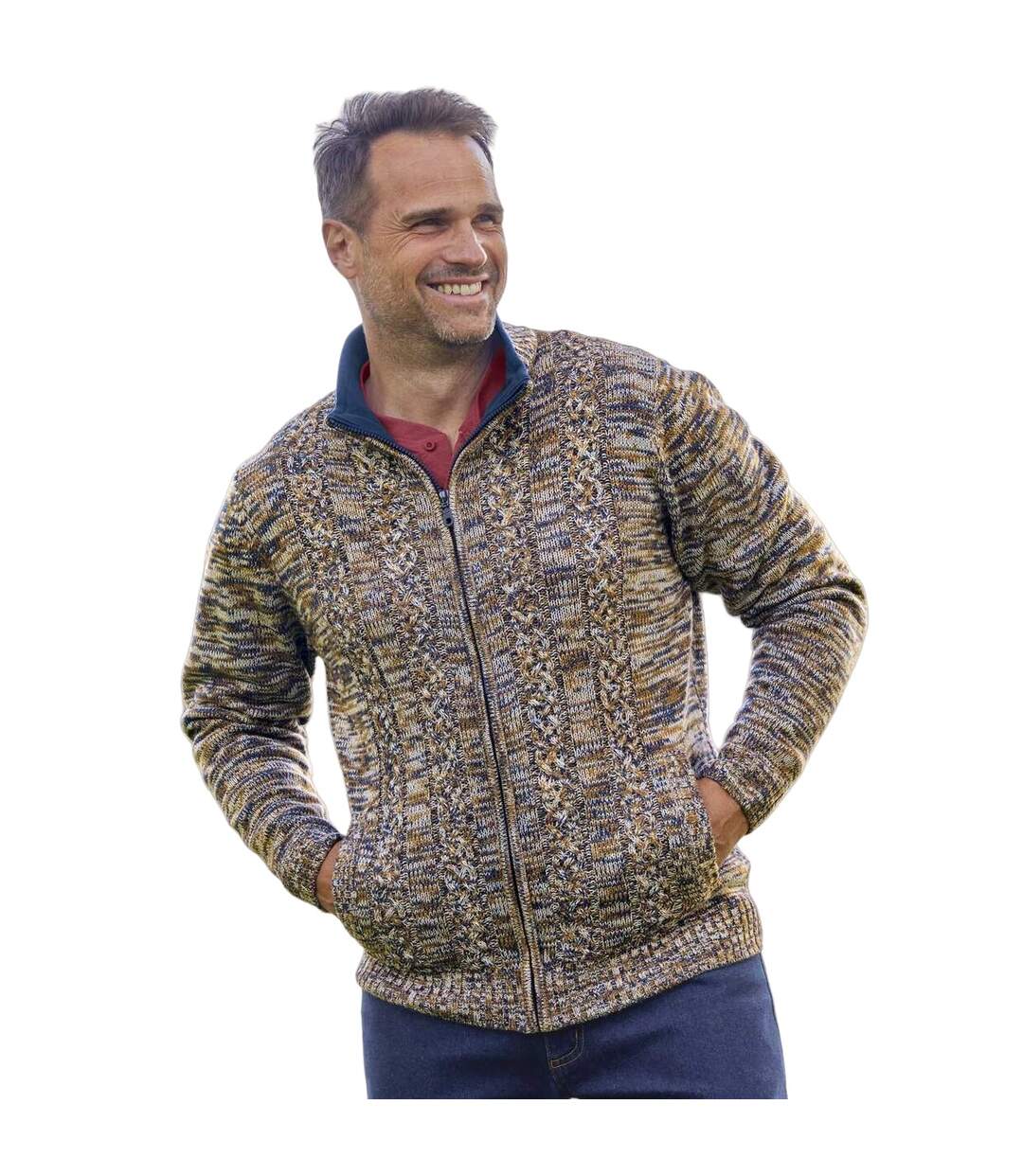 Veste homme bleu marine Atlas For Men-2