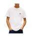 T-shirt blanc homme tommy jeans reg badge dm0dm20322-1
