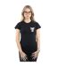 Disney Femme/Les femmes Moana Pua The Pig - T-shirt en coton imprimé poitrine (Noir) - UTBI33999-2