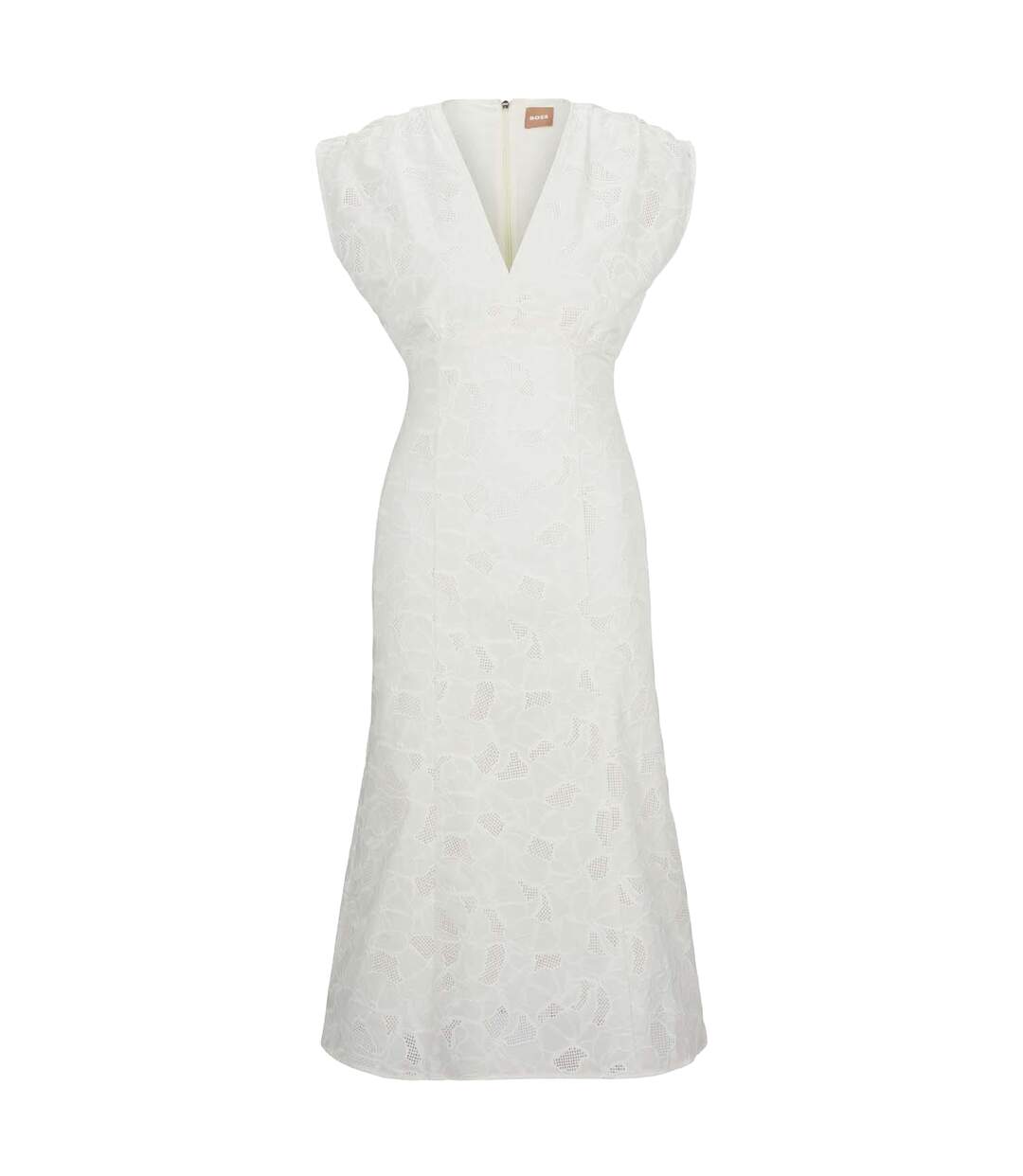 Robe Dipata Femme Blanc Hugo Boss-1