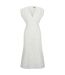 Robe Dipata Femme Blanc Hugo Boss-1