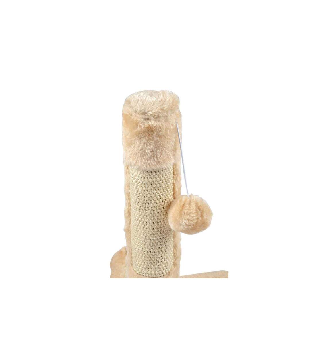 Arbre à Chat avec Socle Étoile 33cm Écru-2