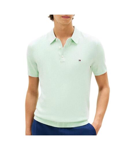 Polo vert homme tommy hilfiger essential cotton