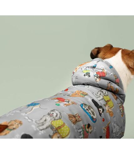 Dog rain mac with fleece inner and leather label xs multicoloured Cath Kidston