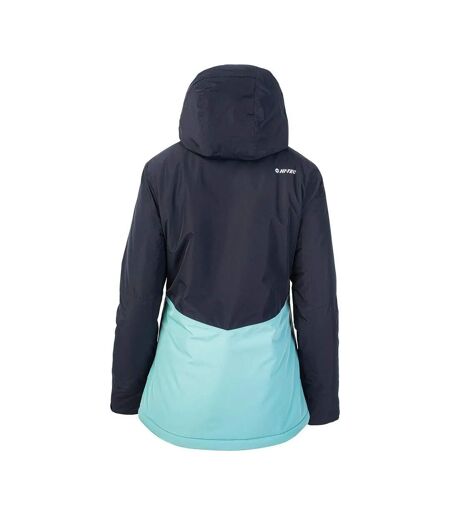 Blouson De Ski Morena Femme Bleu Foncé Sarcelle Clair Hi-Tec