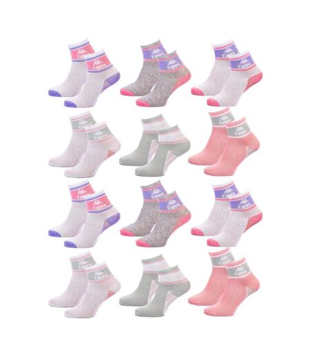 Chaussettes KAPPA QUARTER - Pack de 12 pcs 1143