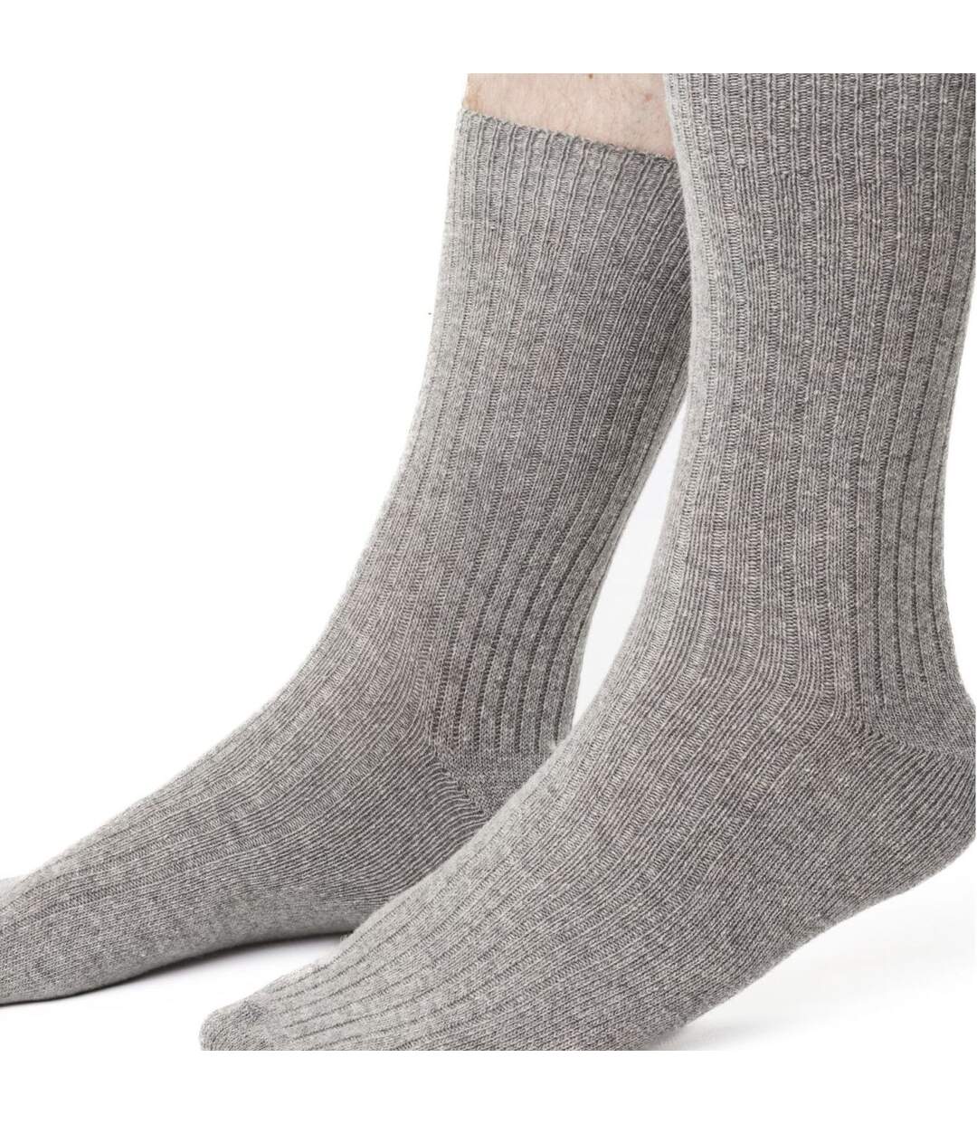 Steven - 3 Paires Homme Chaussettes Laine Randonnée | Hiver Chaussettes Chaudes-3