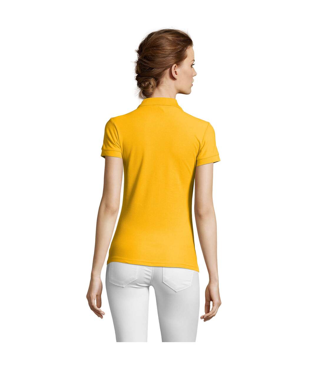 Polo people femme jaune SOLS