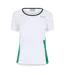 T-shirt Femme Blanc Vert Head-1