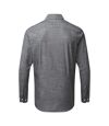 Premier Mens Long Sleeve Chambray Shirt (Grey) - UTPC3912