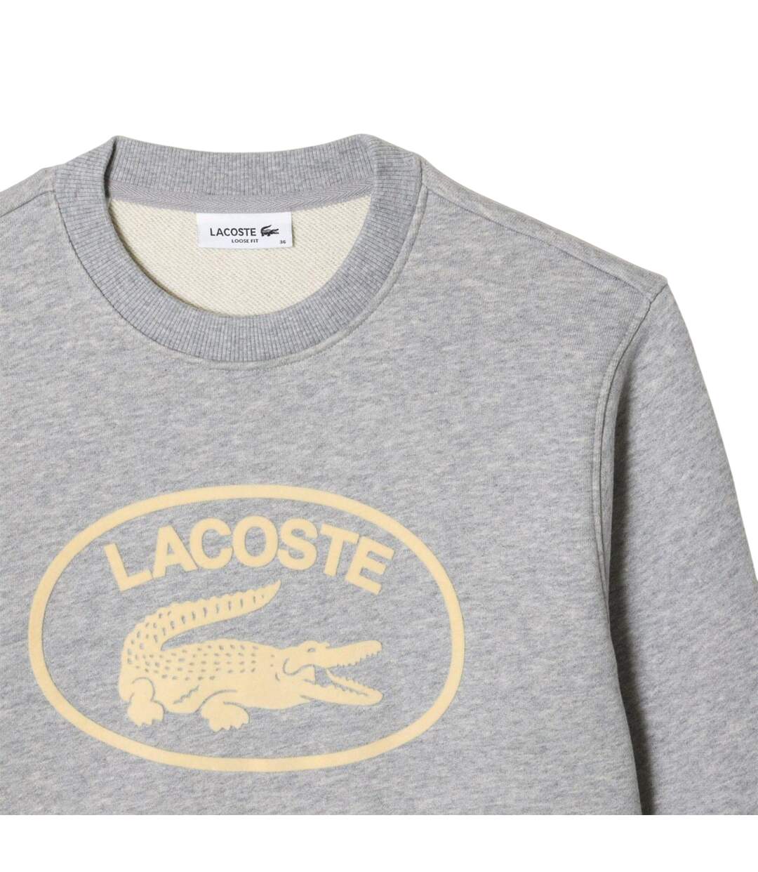Sweat Femme Gris Lacoste-4