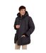 Mens Waterproof Padded Snug Fit Parka Charcoal Minoti-4