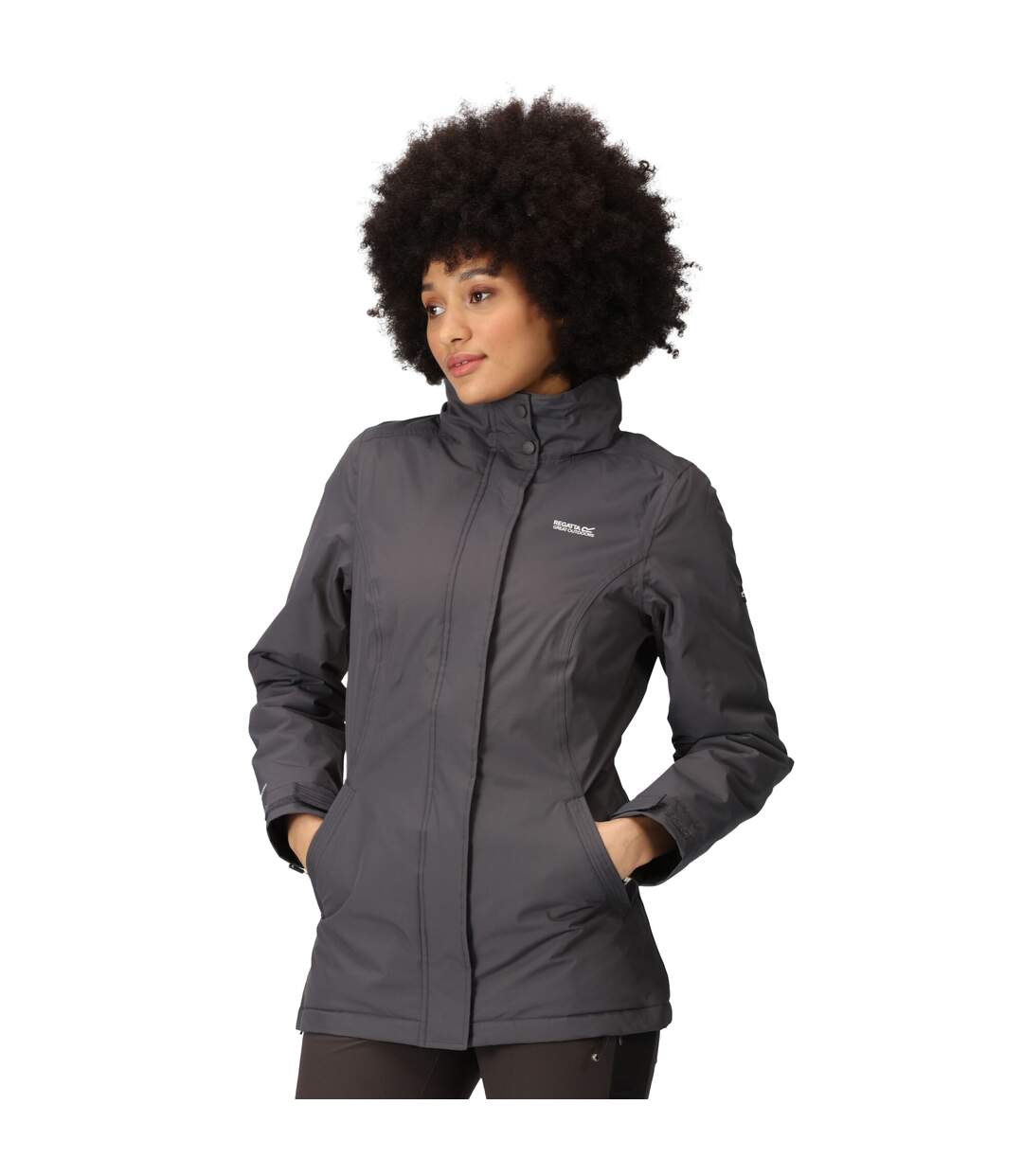 Coupe-vent Blanchet Femme Gris Phoque Regatta-1