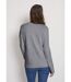 Pull chaud court col montant torsades-2