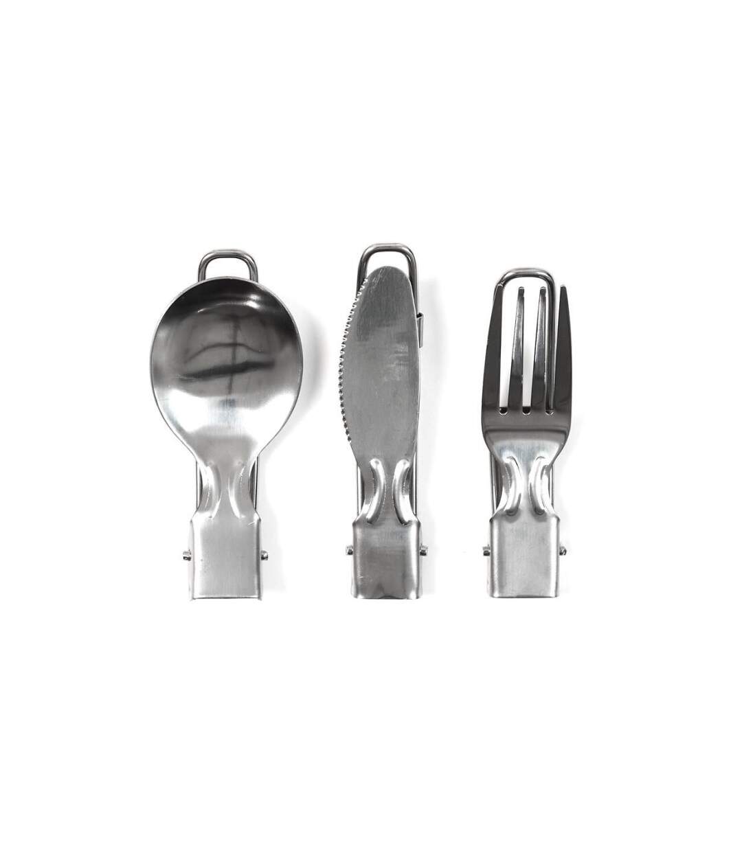Couverts Pliables Facile à Emporter 8cm Argent-1