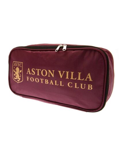 Aston Villa FC Colour React Boot Bag (Claret Red/Gold) (One Size)