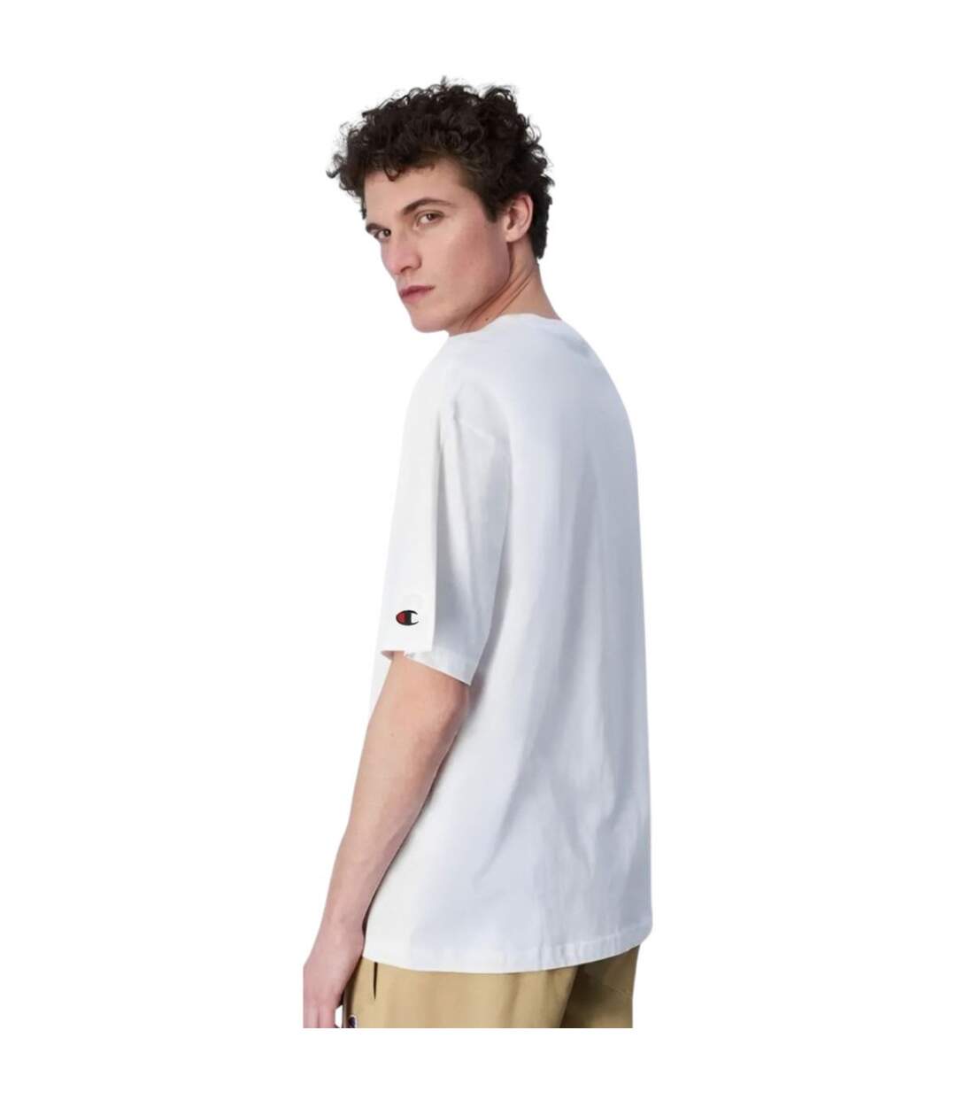 T-shirt Homme Blanc Champion-2
