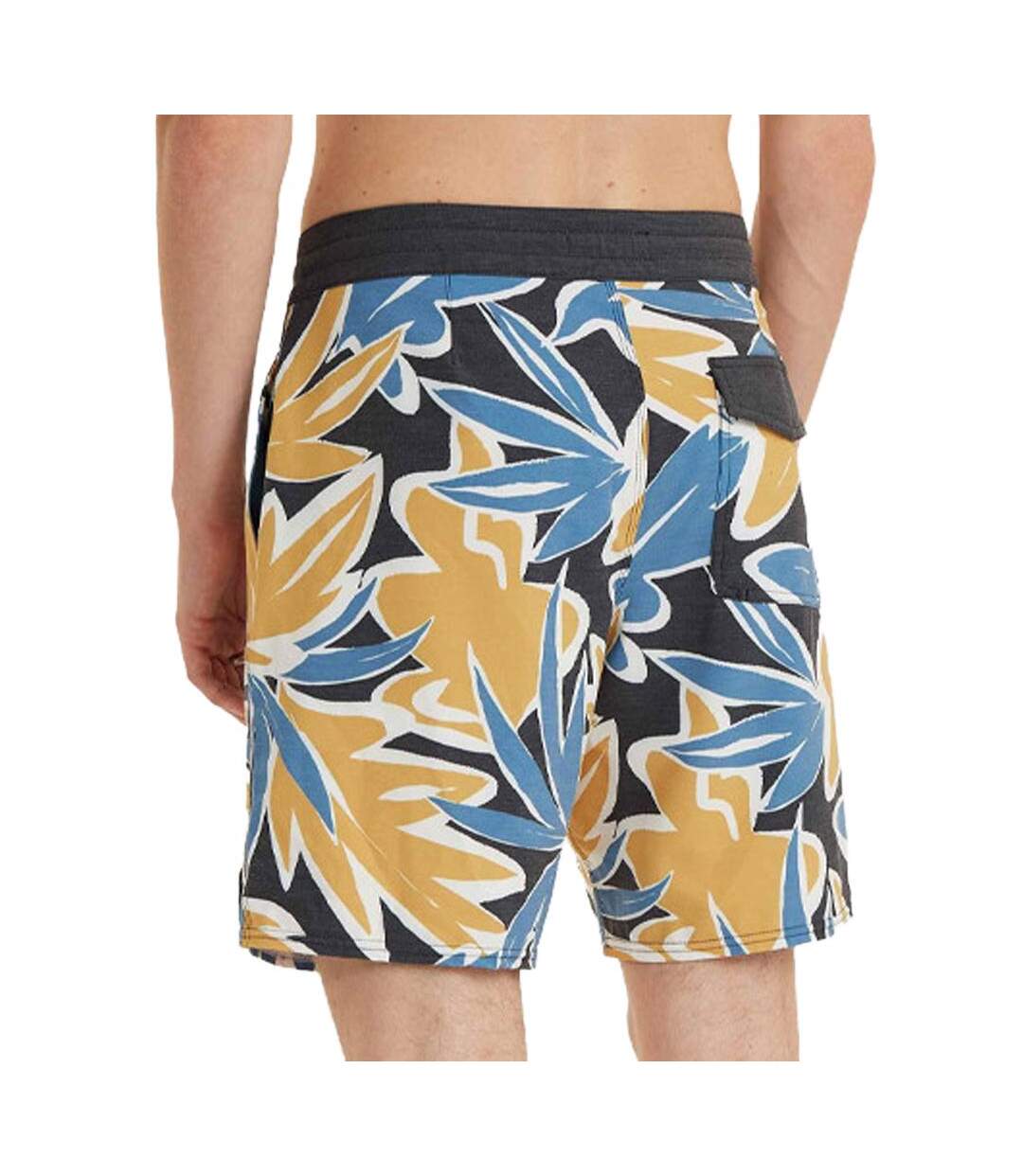 Maillot de bain noir/bleu/jaune homme o'neill cruzer-2