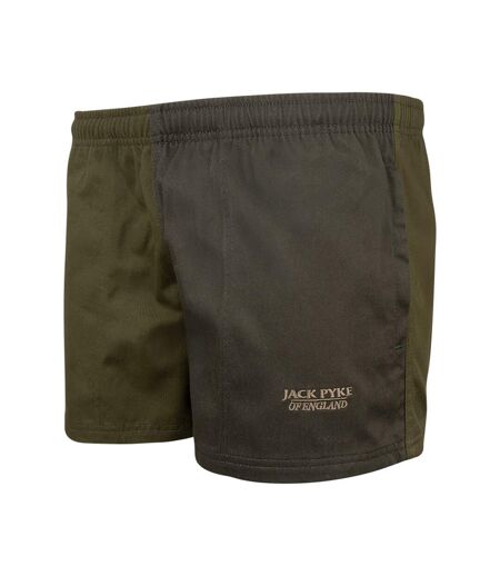 Mens Yakka Shorts Dark Olive Jack Pyke
