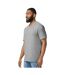 Mens softstyle v neck t-shirt sport grey Gildan-3