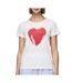 T-Shirt blanc femme pieces nanna-3