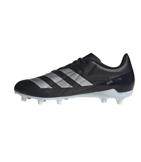 Chaussures De Rugby Pour Terrain Souple Rs15 Elite Homme Noir Blanc Adidas