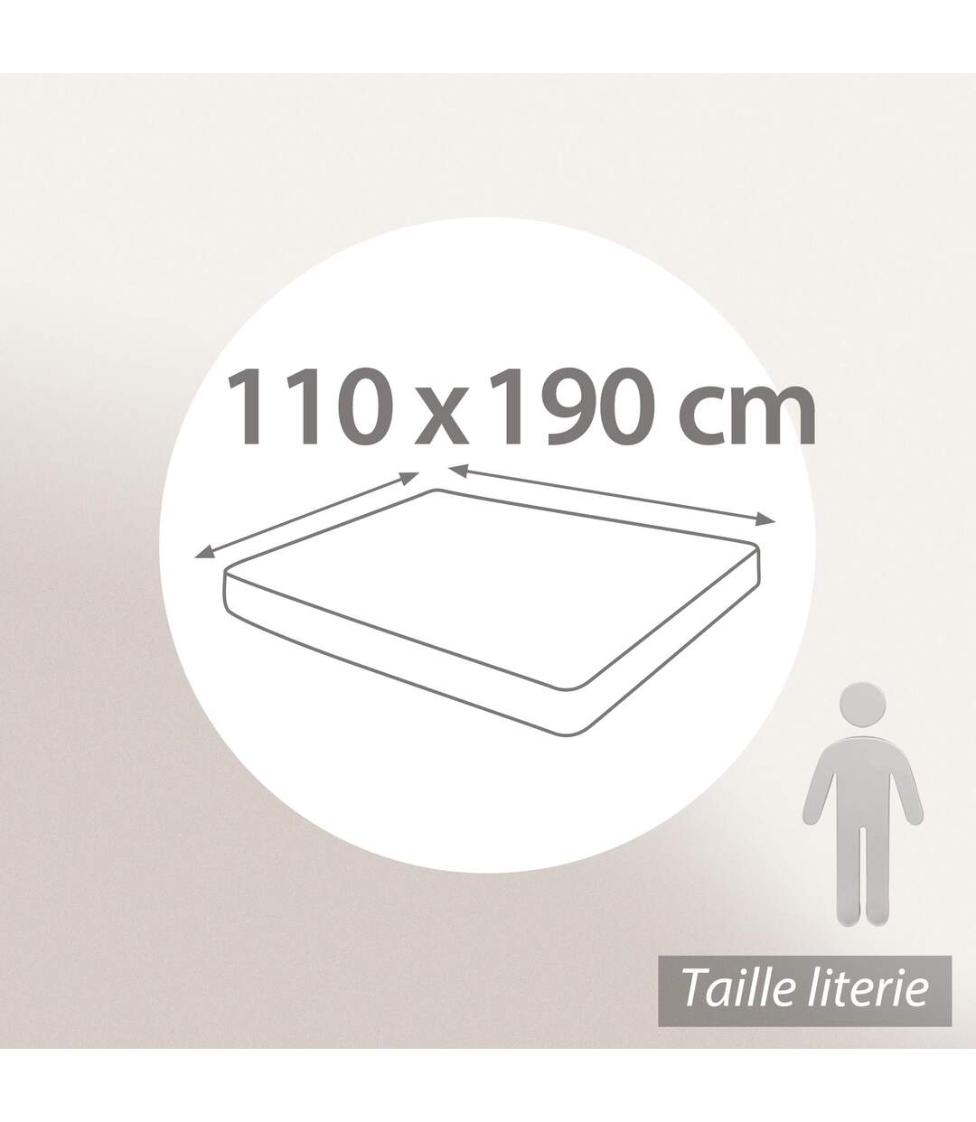 Protège matelas molleton ACHUA Bonnet de 50 cm-4