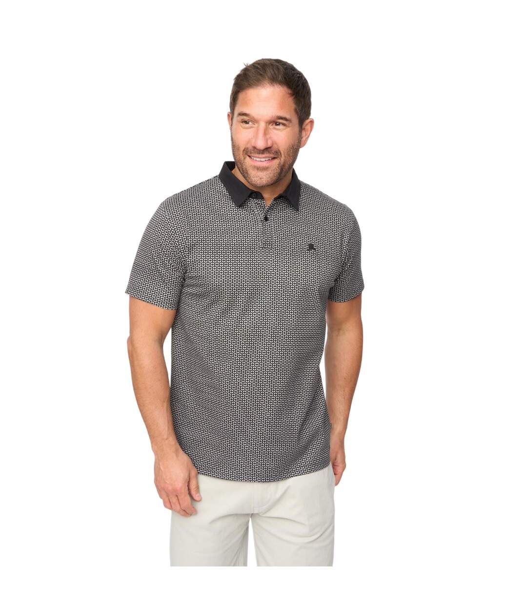 Polo Calvert Homme Noir Bewley & Ritch-2