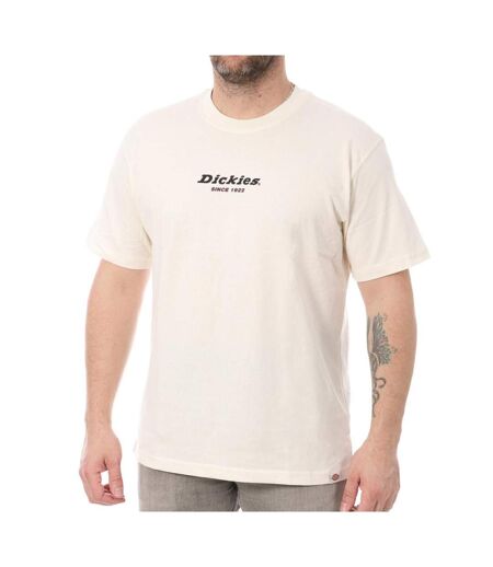 T-Shirt Écru Homme Oversize Dickies Central 1922 - L