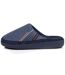 Isotoner Chaussons Mules homme suédine ultra doux, semelle ergonomique soutien plantaire, mousse à mémoire forme-3