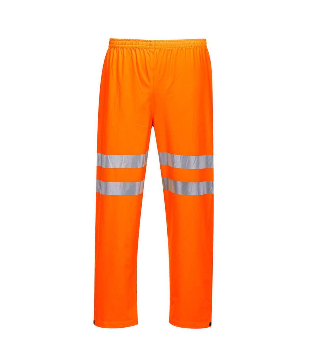 Mens hi-vis sealtex ultra rain trousers orange Portwest-1