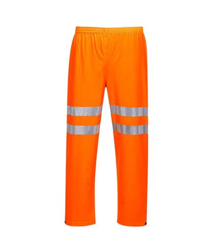 Portwest Mens Hi-Vis Sealtex Ultra Rain Trousers (Orange) - UTPW1105