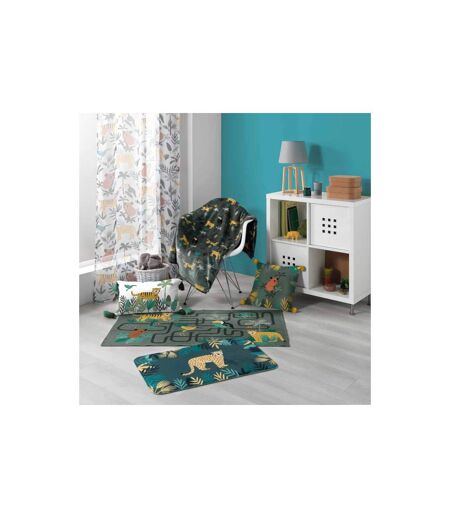 Tapis Enfant Déco Animaux & Co 45x75cm Vert