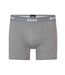 Lot De 3  Boxers Homme Noir Anthracite Gris Boss-2