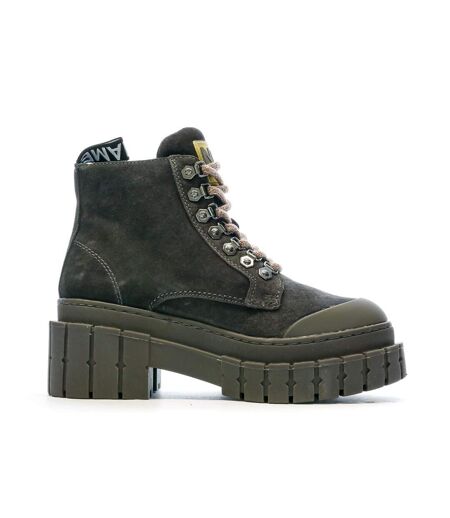 Boots grise femme no name kross low