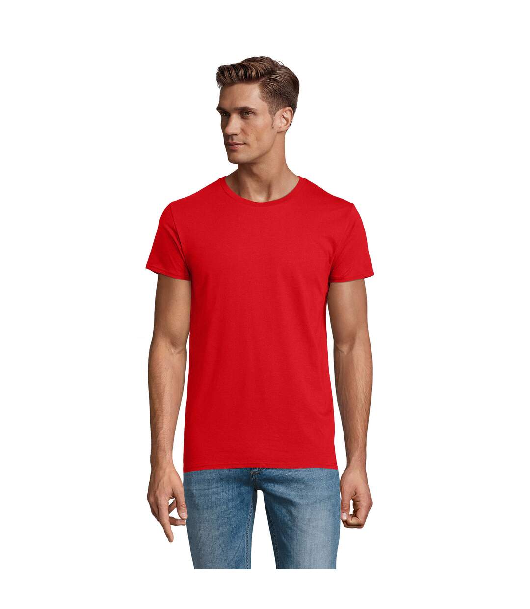 T-shirt Pioneer Homme Rouge Vif SOLS-2