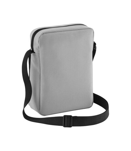 Crossbody bag one size light grey Bagbase