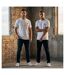 Quiksilver Pack de 2 T Shirts Homme 100% Coton Col Rond ou Col V-4
